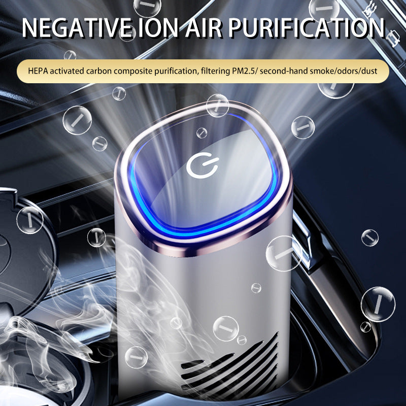 Purifier Car Anion Car Air Purifier Mini-Portable