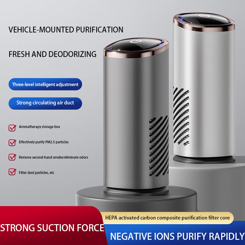Purifier Car Anion Car Air Purifier Mini-Portable